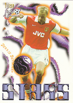 Dennis Bergkamp Arsenal 1999 Futera Fans' Selection #65